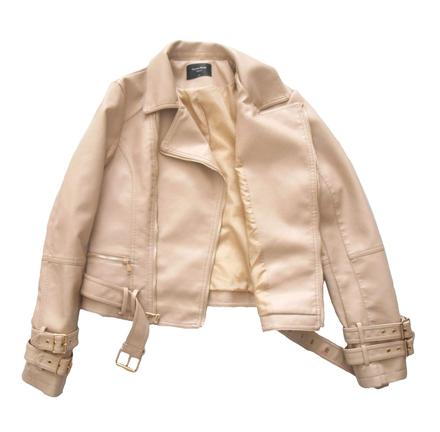 Koženková bunda /ramoneska veľ.xl, xl