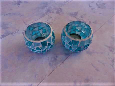 Obaly na čajovú sviečku / 2 ks,