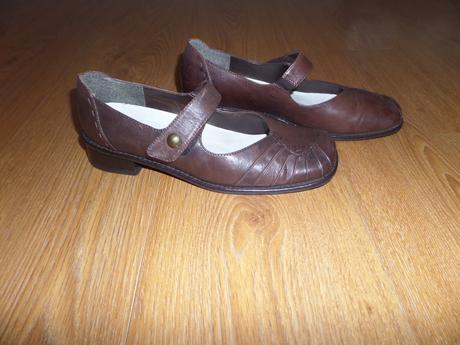 Kožené topánky, rieker,39