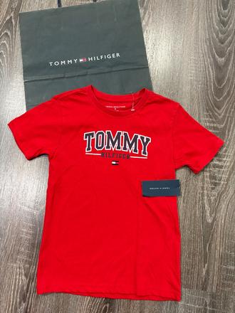 Tommy hilfiger chlapčenske tričko č.116, tommy hilfiger,116
