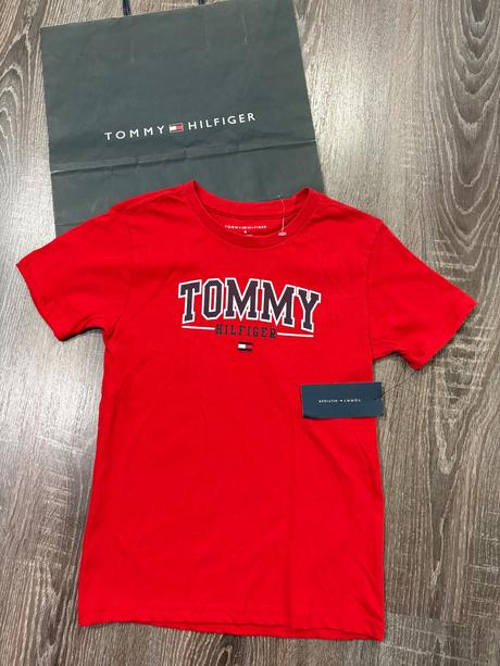 Tommy hilfiger chlapčenske tričko č.116, tommy hilfiger,116