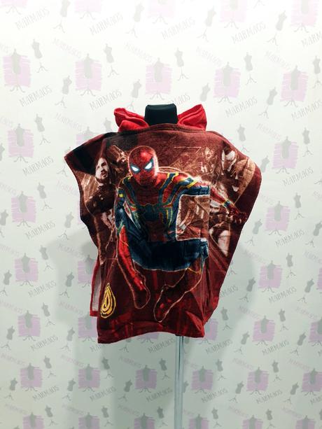 Pončo spiderman 128, 128