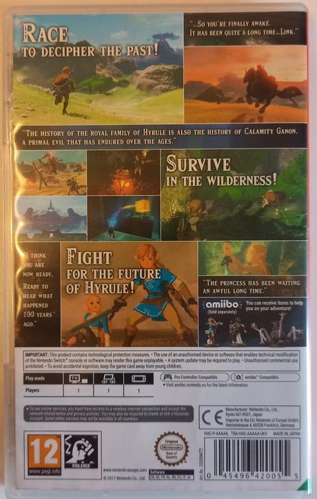 Legends of zelda - hra na nintendo switch, 