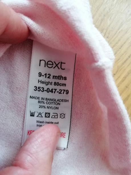 Ružový svetrík next, next,80