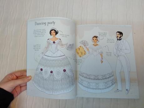Usborne victorian fashion to colour nsu18,