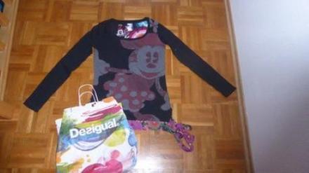 Desigual mickey stylove damske tricko s/m, desigual,s