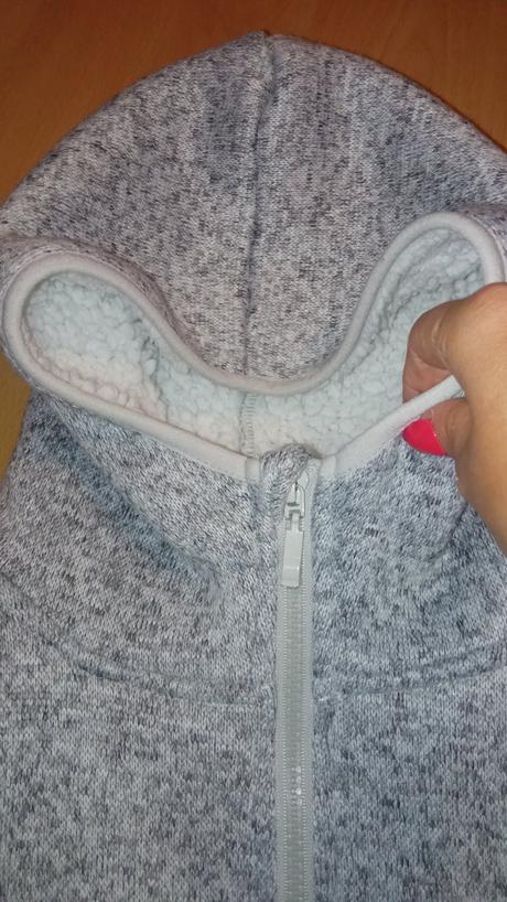 Kožušková bunda mikina 140/146, 146