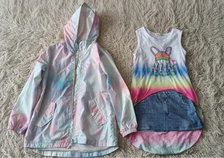 Dovolenkový dúhový set pre parádnicu veľ. 140, 140–152