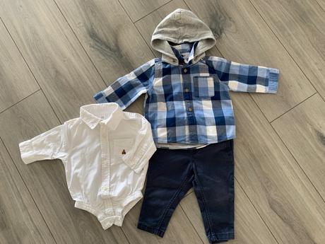 Chlapčenský komplet hm gap 68, h&m,68