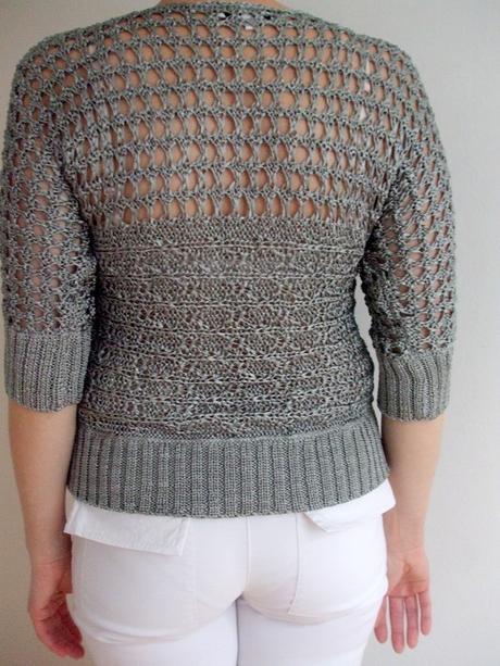 Vzdušný letný svetrík, 40