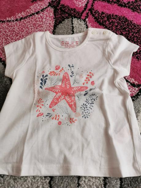 Tričko 6-9mesiacov, f&f,74