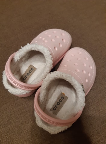Ružové zateplené crocs, crocs,25