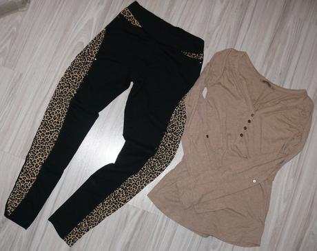 Legíny+tričko zdarma s-m, s