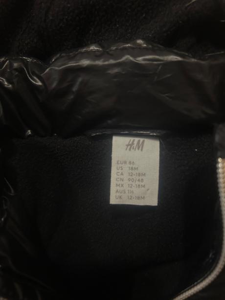Zimna bunda, h&m,86