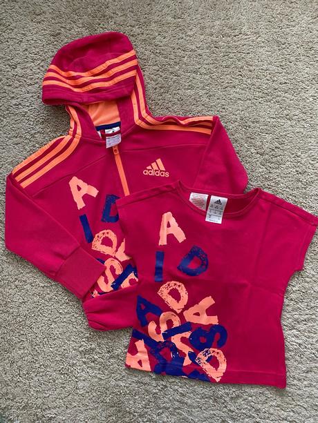 Mikina a tričko adidas, adidas,110