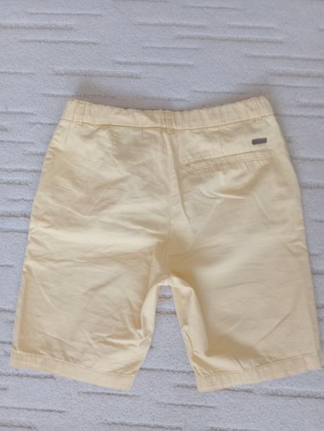 Žlté krátke nohavice, h&m,140