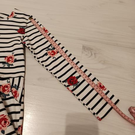 Kvietkové šaty, h&m,134