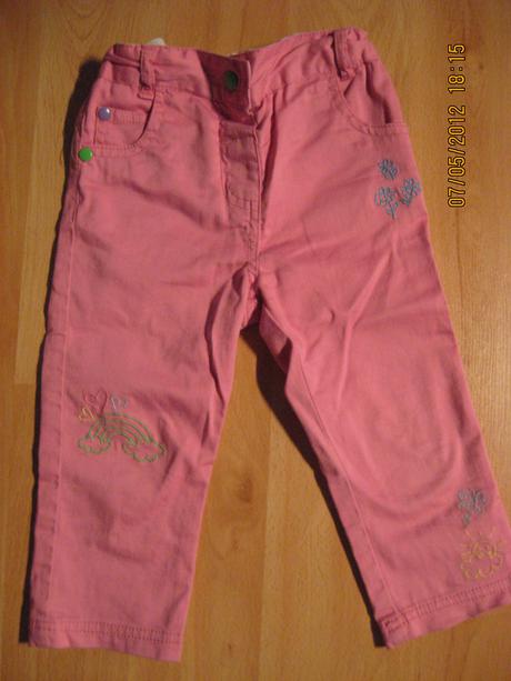 Dievčenské nohavice, c&a,86