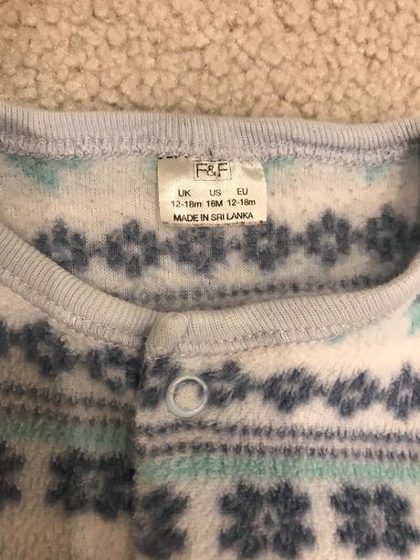 Flisovy overalik alebo pyzamko, f&f,80