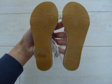 Sandále s flitrami, deichmann,28