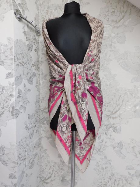 Michalsky berlin luxusna hodvabna šatka, xxxl