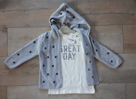 Novy next set tricko+svetrik 98, next,98