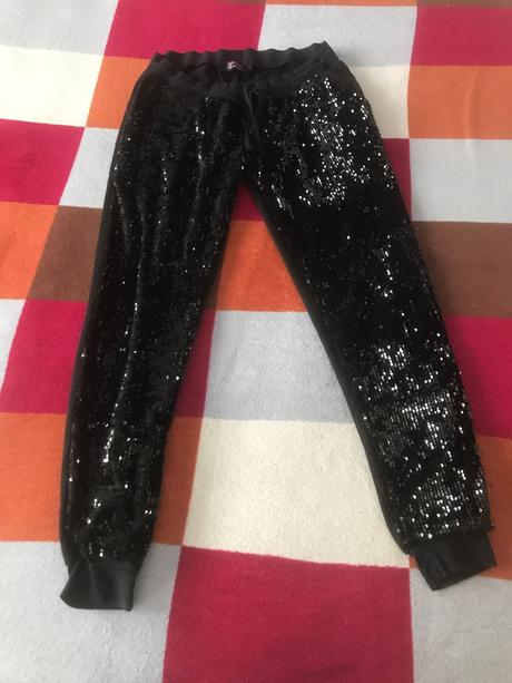 Teplaky znackove s flitrami, zn. sugarbird, vel. s, sugarbird,s