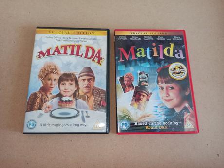 Dvd roald dahl matilda, 