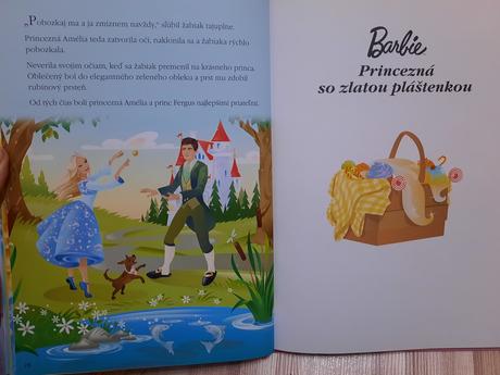 Barbie ružová a zelená kniha rozprávok, 