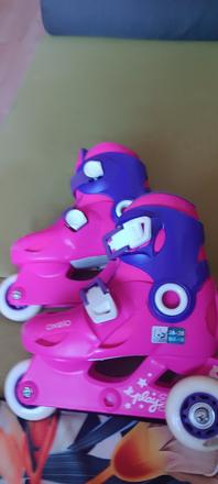 Detské kolieskové korčule 26/28, 26