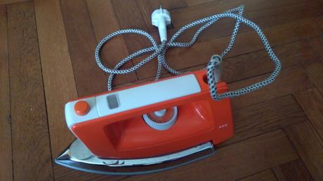 Retro žehlička, 