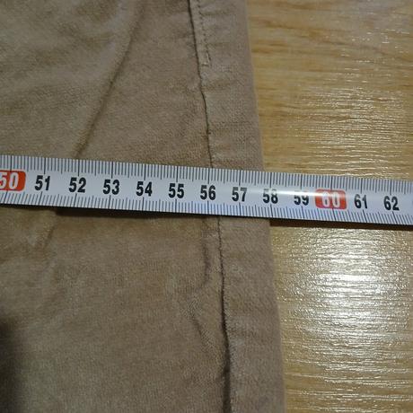 Bavlnené zamatové elastické rifle/nohavice, tchibo,48