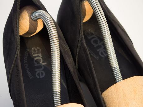 Kožené lodičky na platforme, 38