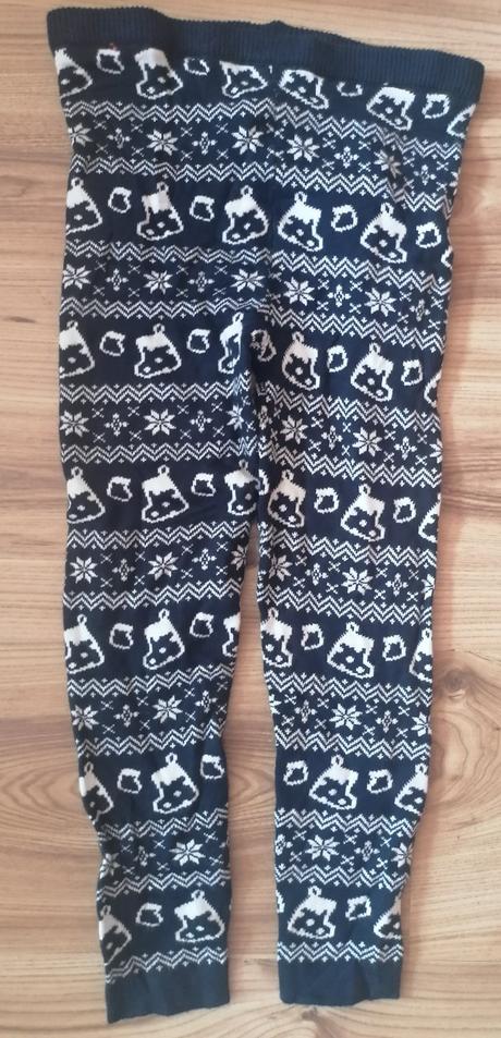 Pletené legíny, lupilu,110 / 116