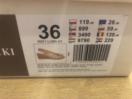 Zlate sandálky lasocki, lasocki,36