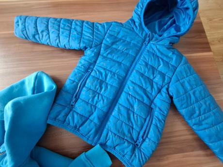 Prechodná bunda + mikina, 92