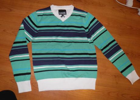 Trendový pánsky pulover, l