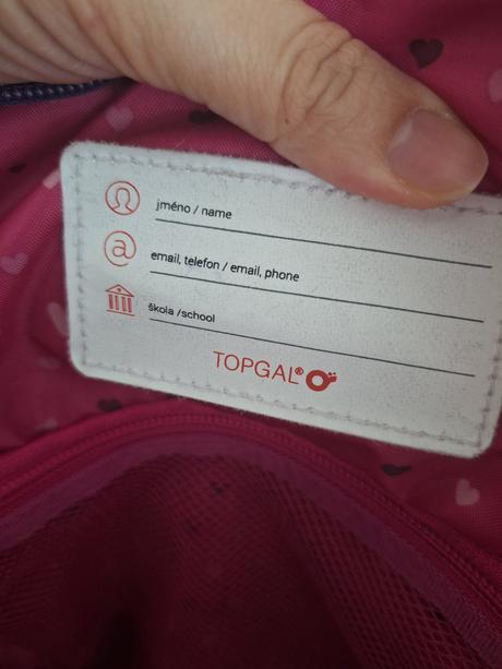 Školský batoh topgal, 