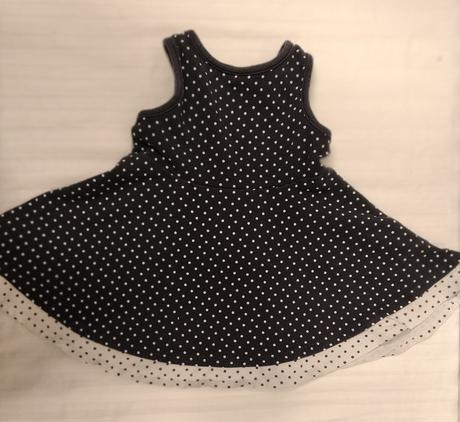 Dievčenské bodkované  šaty, koala kids, 74-80 cm, 80