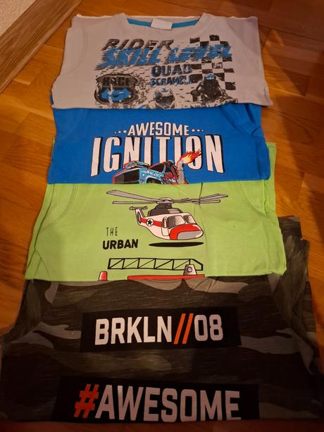 Balík oblečenia, 122–134