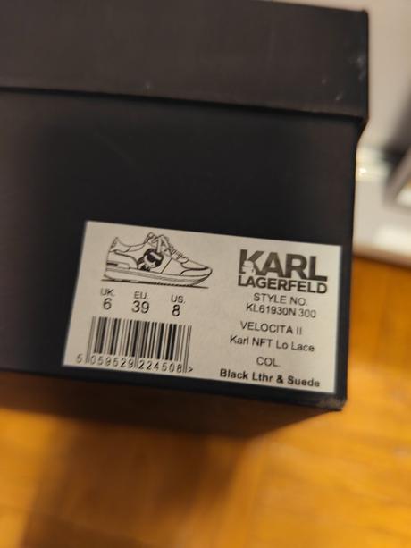 Karl lagerfeld originál luxusné tenisky 39, karl lagerfeld,39