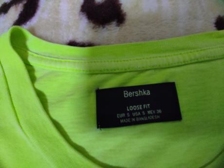 Kriklavo zlte tričko tokyo stage, bershka, vel.s, bershka,s