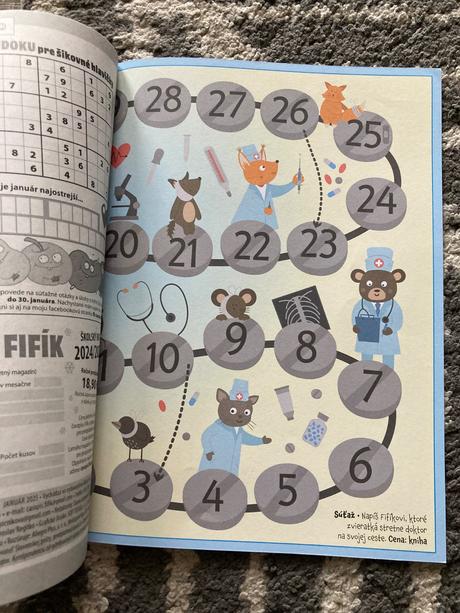 Časopis fifík 9ks plus vianočná knižka 2024/25, 