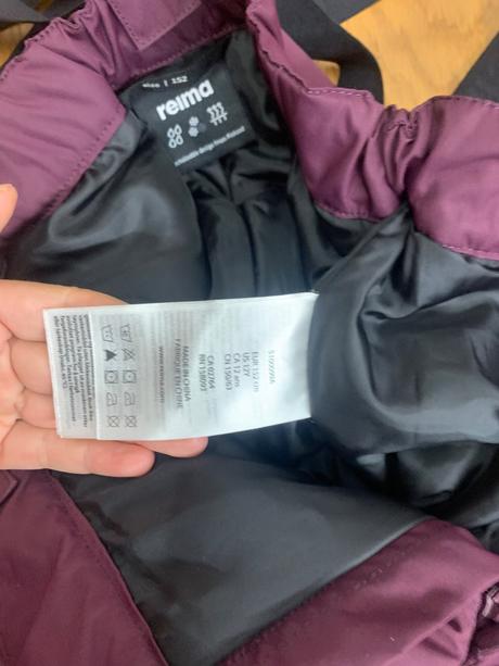 Reima veľmi kvalitné otepľovačky 152/158, reima,152