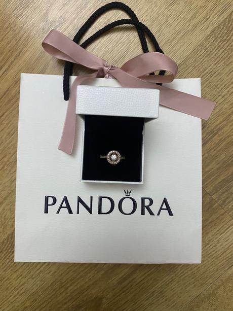 Pandora prsteň vel.54, pandora