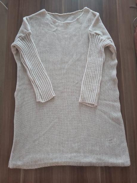 Pletené šaty na zimné obdobie, l