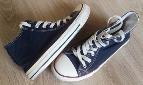 Plátené členkové tenisky, 37