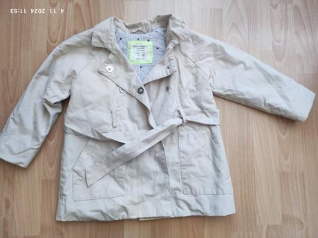 Prechodný kabátik pre dievčatko 98, zara,98