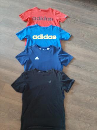 4 ks trička 140-152, adidas,140