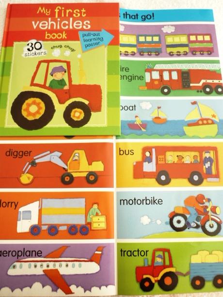 Anglická kniha my first vehicle book,